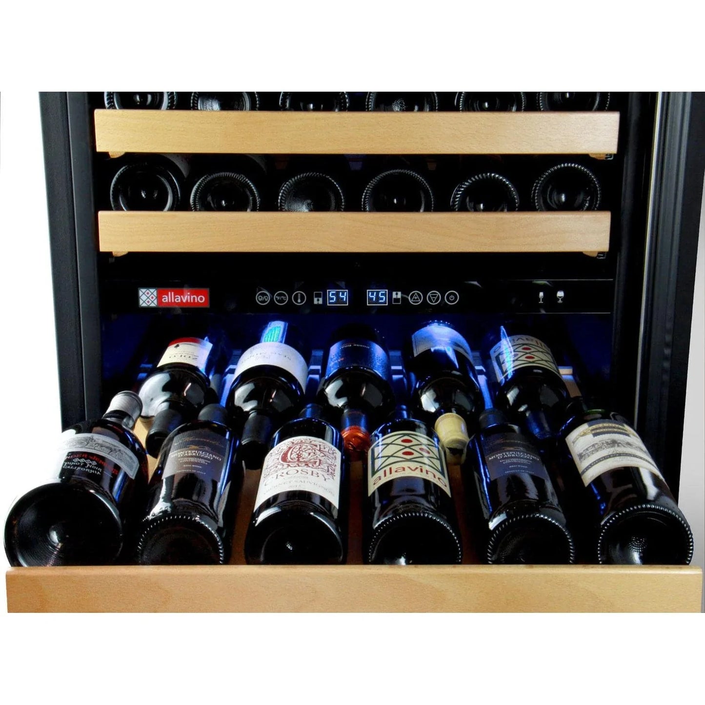 Allavino 24" 174 Bottle Single Zone Wine Refrigerator - YHWR174-1SR20