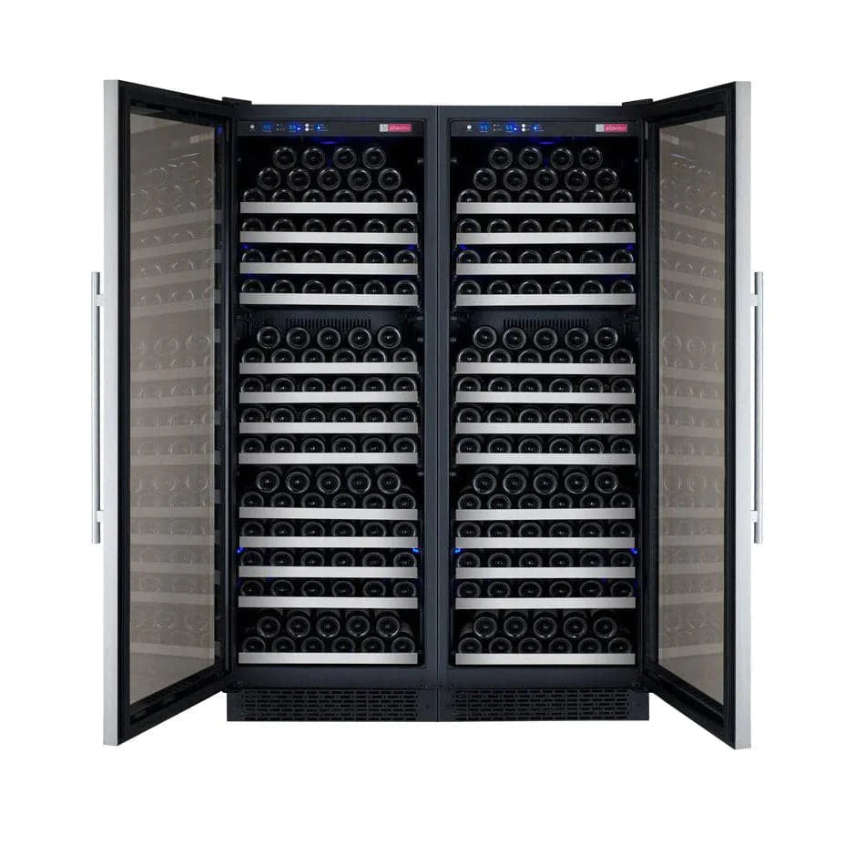 Allavino 47" Wide 354 Bottle Dual Zone Wine Refrigerator - 2X-VSWR177-1S20