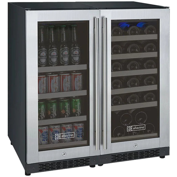 Allavino 30 Wine & Beverage Refrigerator - 3Z-VSWB15-2S20