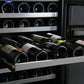 Allavino 47" Wide 112 Bottle Three Zone Wine Refrigerator - 3Z-VSWR5656-S20