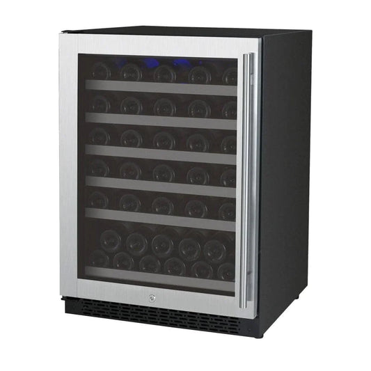 Allavino 24" Wide 56 Bottle Single Zone Wine Refrigerator - VSWR56-1SL20