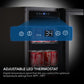 Whynter Built-in Black Glass 80-can capacity 3.0 cu ft. Beverage Refrigerator - BBR-801BG