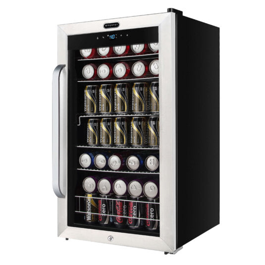 Whynter Freestanding 121 Can Beverage Refrigerator - BR-1211DS