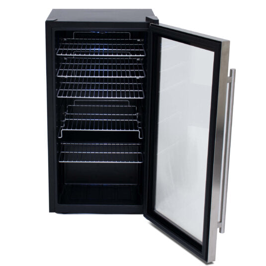 Whynter Beverage Refrigerator with Internal Fan – Stainless Steel 120-Can Capacity - BR-130SB