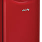 Danby 4.4 cu. ft. Contemporary Classic Compact Fridge in Metallic Red - DAR044A6LDB