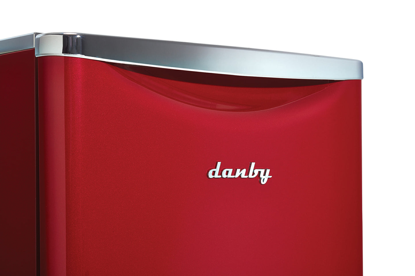 Danby 4.4 cu. ft. Contemporary Classic Compact Fridge in Metallic Red - DAR044A6LDB