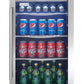 Danby 4.3 cu. ft. Free-Standing Beverage Center in Stainless Steel - DBC434A1BSSDD