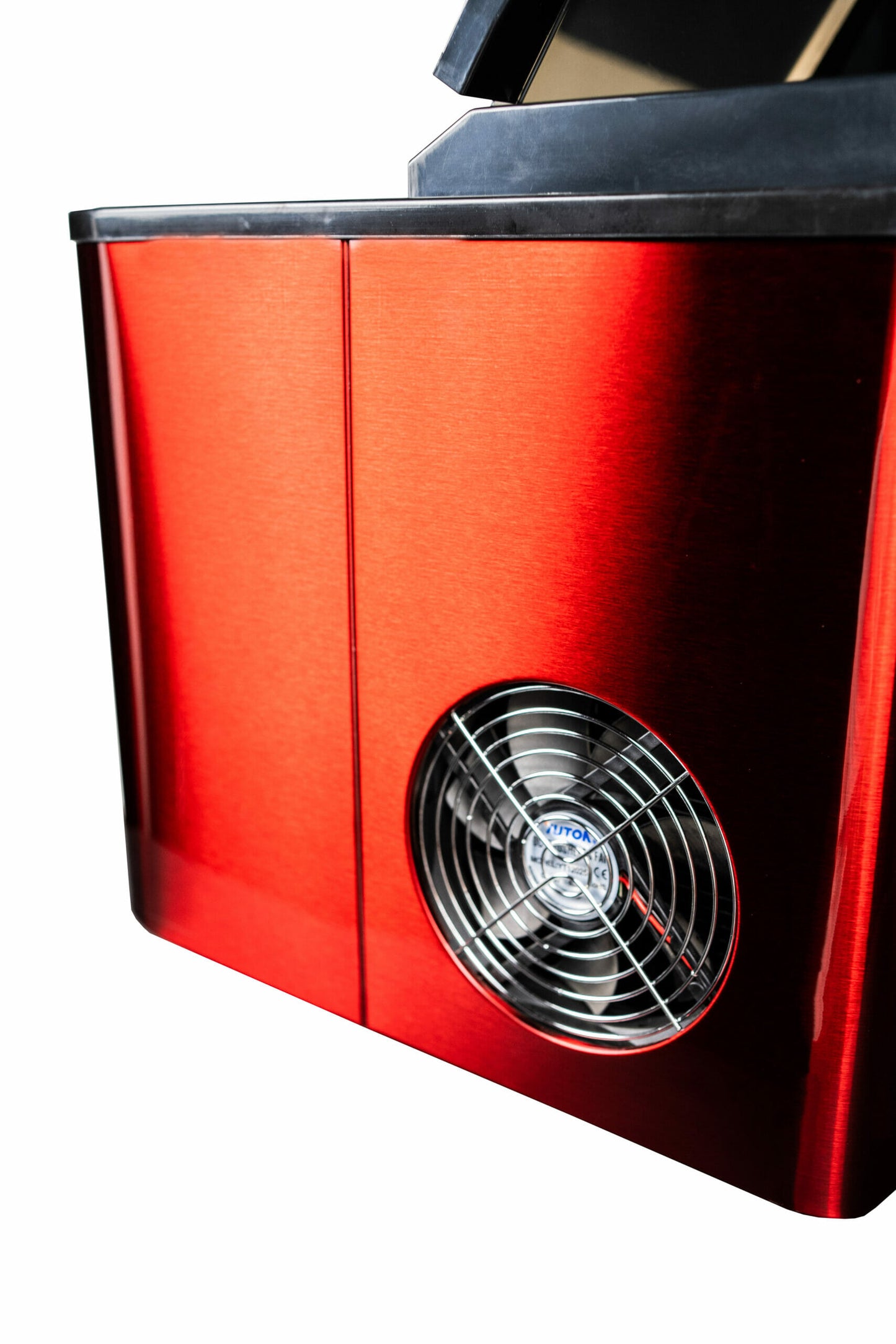 Danby 25 lbs. Countertop Ice Maker in Red - DIM2500RDB