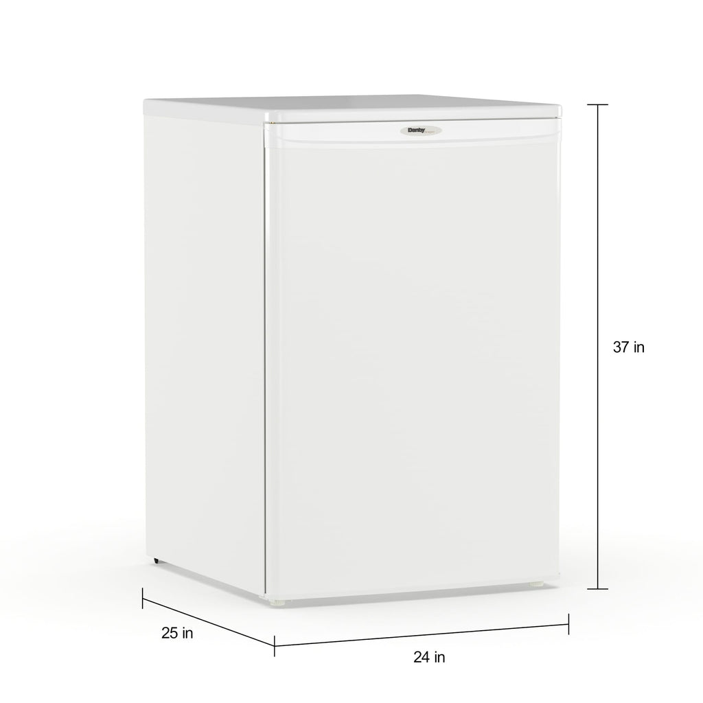 Danby Designer 4.3 cu. ft. Upright Freezer in White - DUFM043A2WDD