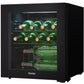 Danby 16 Bottle Free-Standing Wine Cooler in Black - DWC018A1BDB
