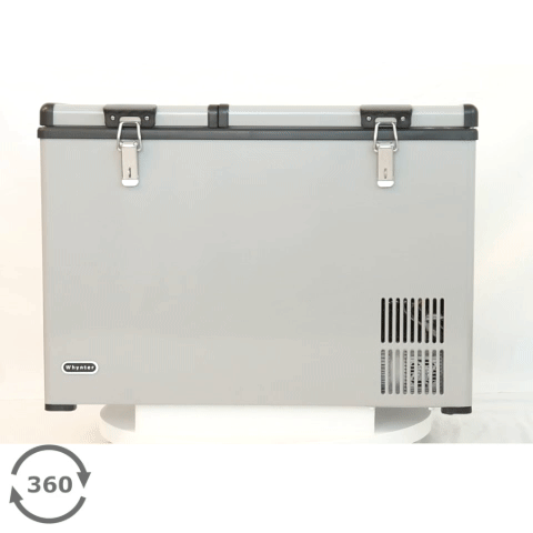 Whynter 62 Quart Dual Zone Portable Fridge/ Freezer -  FM-62DZ
