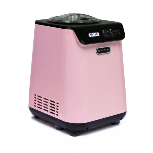 Whynter 1.28 Quart Capacity Ice Cream Maker Limited Black Pink Edition -  ICM-128BPS