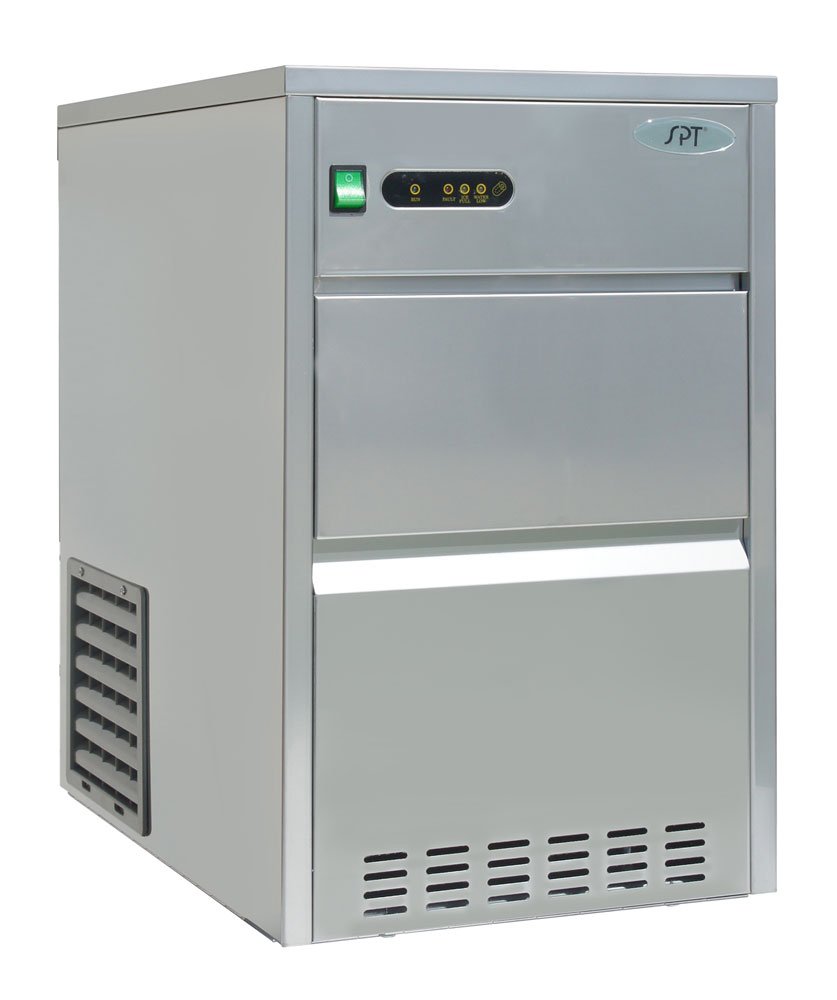 SPT  IM-1109C: 110 lbs Automatic Stainless Steel Ice Maker