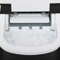 Whynter Compact Portable Ice Maker 27 lb capacity – Metallic Black -  IMC-270MB