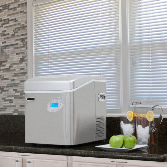 Whynter 49 lb capacity Portable Table Top Ice Maker – Stainless Steel - IMC-490SS