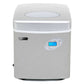Whynter Portable Ice Maker with 49lb Capacity Stainless Steel with Water Connection - IMC-491DC