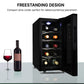 Koolatron 10 Bottle Wine Cellar, Touch Control, Black - KWT10BN