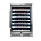 Whynter Elite Spectrum Lightshow 54 Bottle Stainless-Steel Wine Refrigerator -BWR-545XS