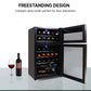 Koolatron 29 Bottle Dual Zone Wine Cooler, Black - WC29
