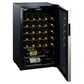 Koolatron 33 Bottle Single Zone, Black Wine Fridge - WC33