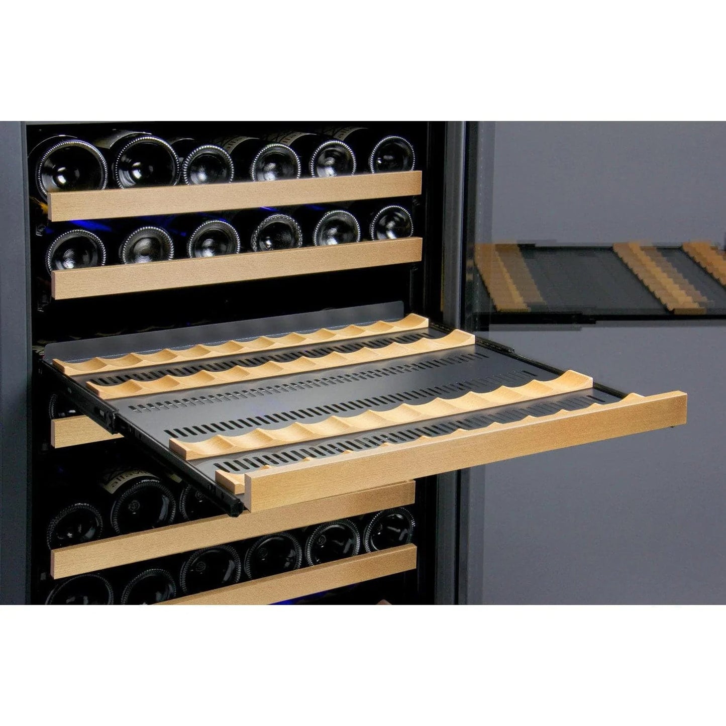 Allavino 24" Wide 172 Bottle Dual Zone Wine Refrigerator - VSWR172-2BL20