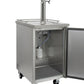Kegco 24" Wide Dual Tap Commercial Kegerator - ICXCK-1S-2