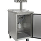 Kegco 24" Wide Four Tap Commercial Kegerator with Kegs - HBK1XS-4K