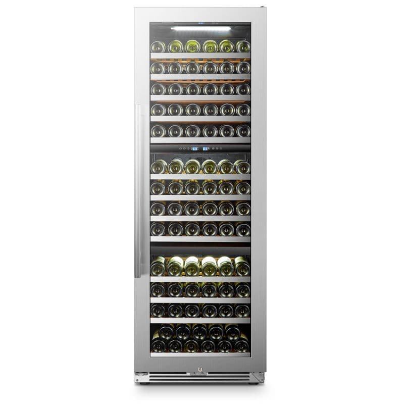 LanboPro 143 Bottle Capacity Triple Zone Wine Refrigerator - LP168T