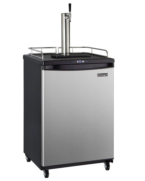Kegco 24 Wide Single Tap Commercial/Residential Kegerator - ICZ163S-1NK