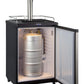 Kegco 24" Wide Single Tap Commercial/Residential Kegerator - ICZ163S-1NK